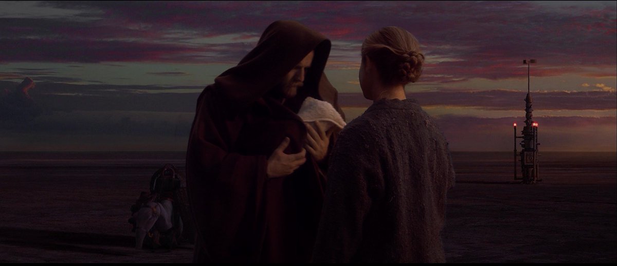 sw_holocron's tweet photo. The last 5 minutes of Revenge of the Sith are spectacular. So emotional, with so much lost and yet a glimmer of hope at the end. Gorgeous imagery. Beautiful music. What a film. https://t.co/Vo3vuoZfo1