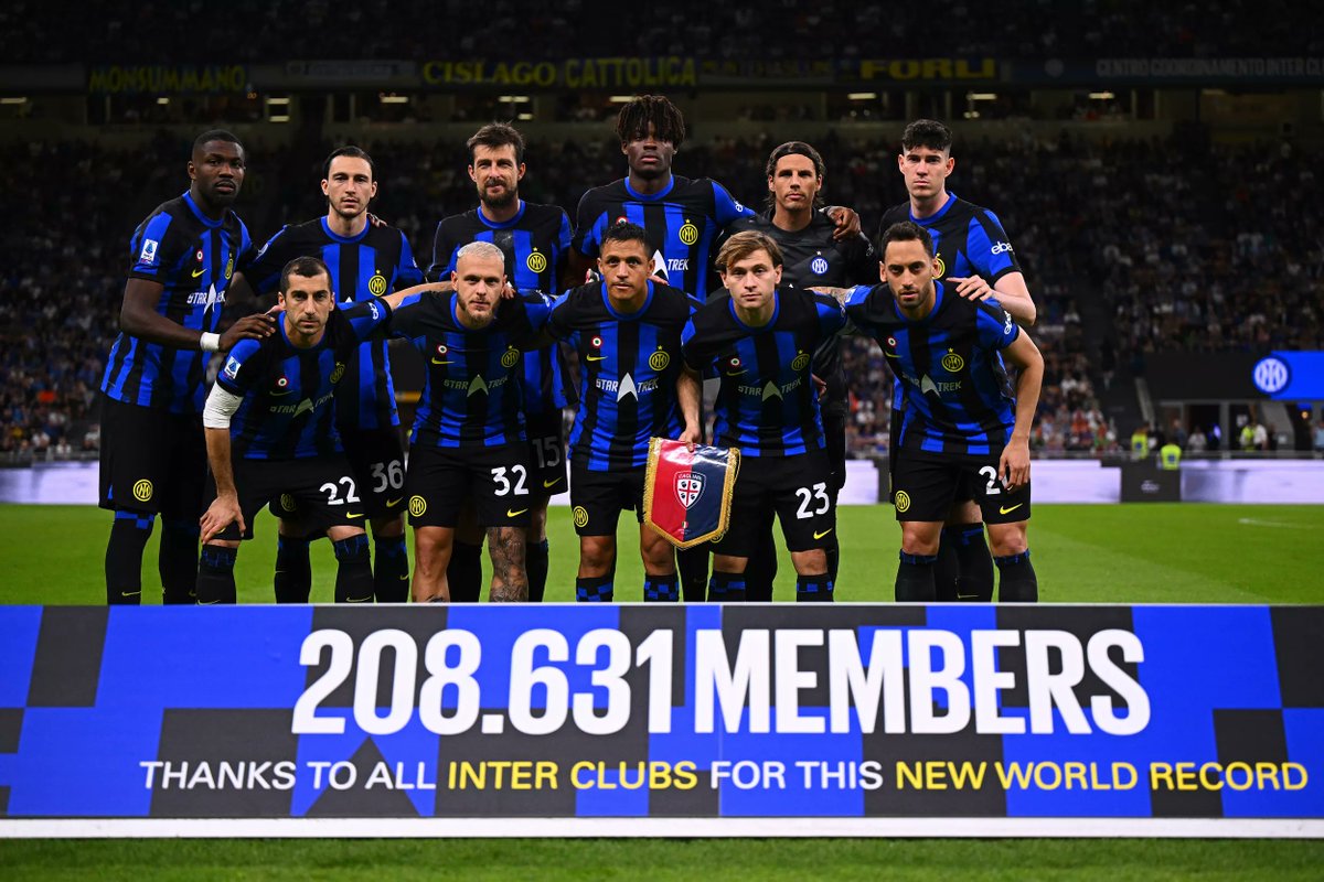 InterClub1908's tweet photo. โซ๐ต๐ @SerieA #InterCagliari 2-2 un'@Inter con retrogusto dolceamaro i gol dei nostri sono di #Thuram e #Calhanoglu SEMPRE #FORZAINTER #AMALA #SempreForzaInter #PazzaInter #IMInter #DAZN #IMInterClub #InterFans #InterClub1908
Seguite il profilo di riserva @InterClub1908_ ๐ค๐ https://t.co/aBzcuX6Wf8