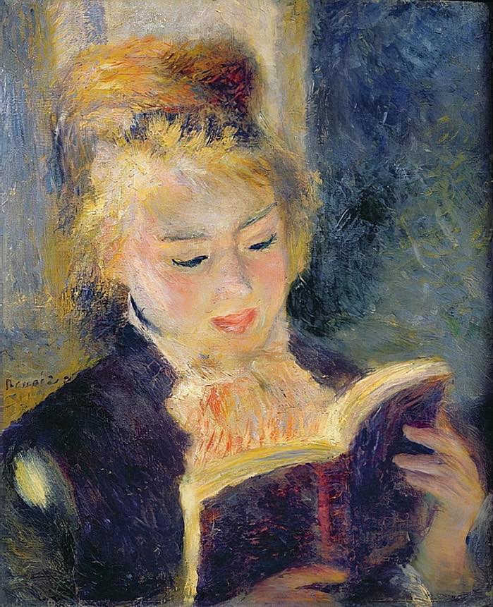 Pierre-Auguste Renoir La lettrice 1874