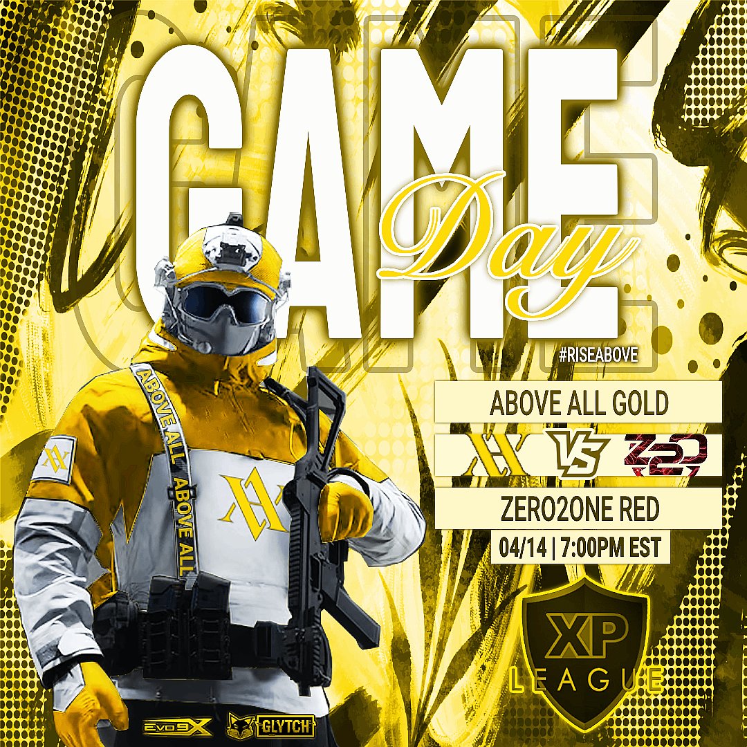 AboveAllCoD's tweet photo. It's GAME DAY! ๐ค
Will #AboveAllGold remain undefeated tonight?
๐: @TeamZero2One
๐: 7:00PM EST
๐บ: https://t.co/YIlrbNVz3x
@AboveAll_Maru @French_AA @MysTics @joeshhmoeee @dee_boogieee @StingrayIDK
#RiseAbove #AAOnTop | @XP_Leagues https://t.co/OuY5e0oUIb