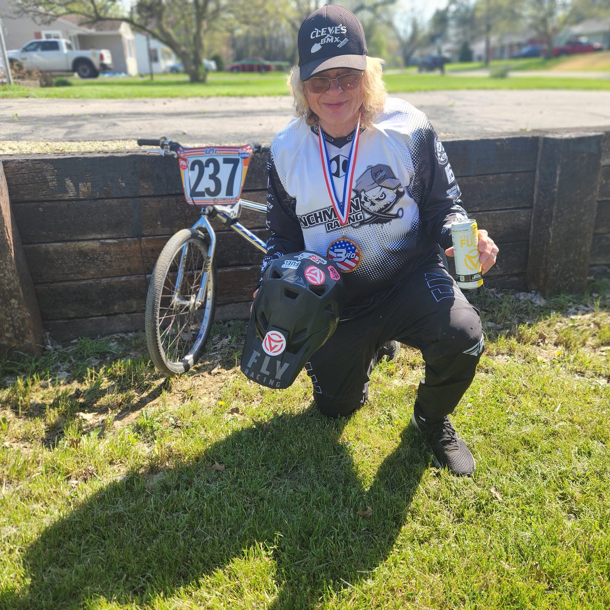 Back on my 1994 Boss today at Dayton Indoor BMX and notched another 3rd! Driven by Wrenchman Racing, powered by Victory Fuel!