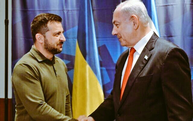 Ukrainian President Volodymyr Zelensky on Sunday condemned Iran's drone and missile attack on Israel and said his country needed help from its allies to fend off threats from the air, just as Israel did. #BREAKING #Iran #IranAttack #Israel #الحرب_العالمية_الثالثة