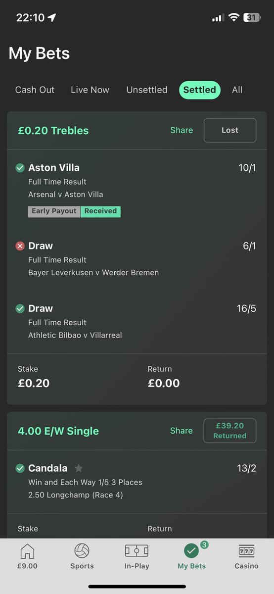 TomGowers's tweet photo. @samson1872 @FootyAccums I can confirm Villa definitely were 10/1 pre-match https://t.co/rJBM5D2SYs