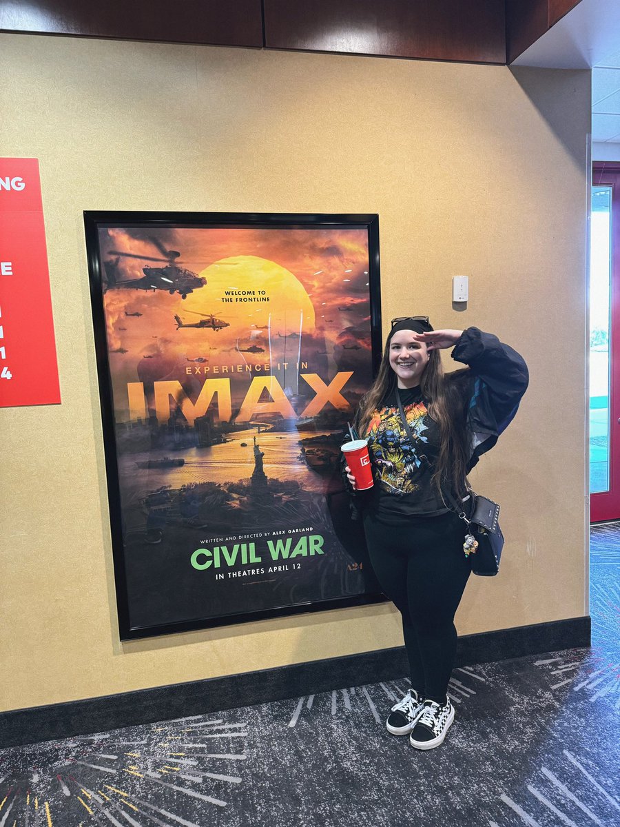 time to find out what kind of american i am. 🫡 #CivilWarMovie