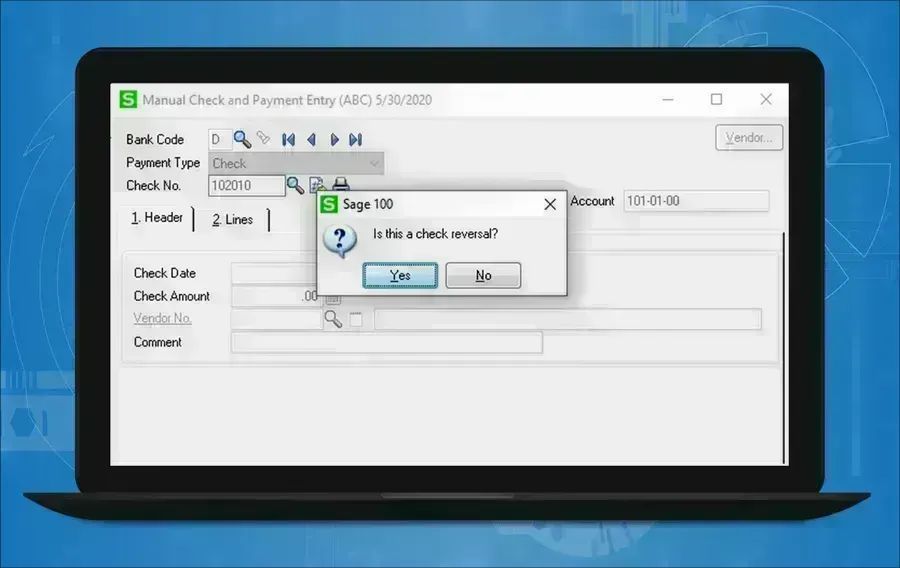 Cut a check to the wrong vendor or send the wrong amount?
Here's how to void or reverse a check in #Sage 100

buff.ly/3vbMnX5

#TipsandTricks