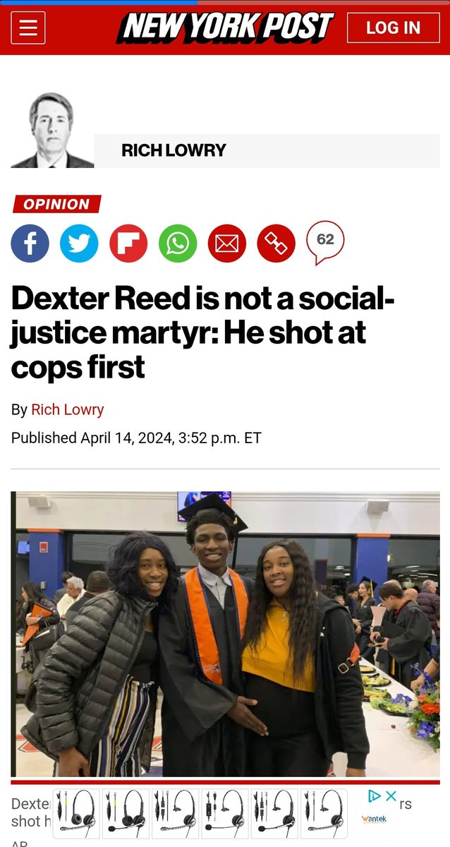 Should we be surprised that the media is using his 8th grade graduation picture?????🤔🤔🤔 nypost.com/2024/04/14/opi…