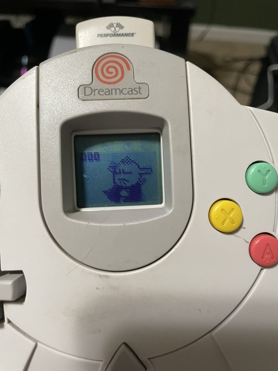 Why yes I am entertained by the little pictures of on the vmu how could you tell