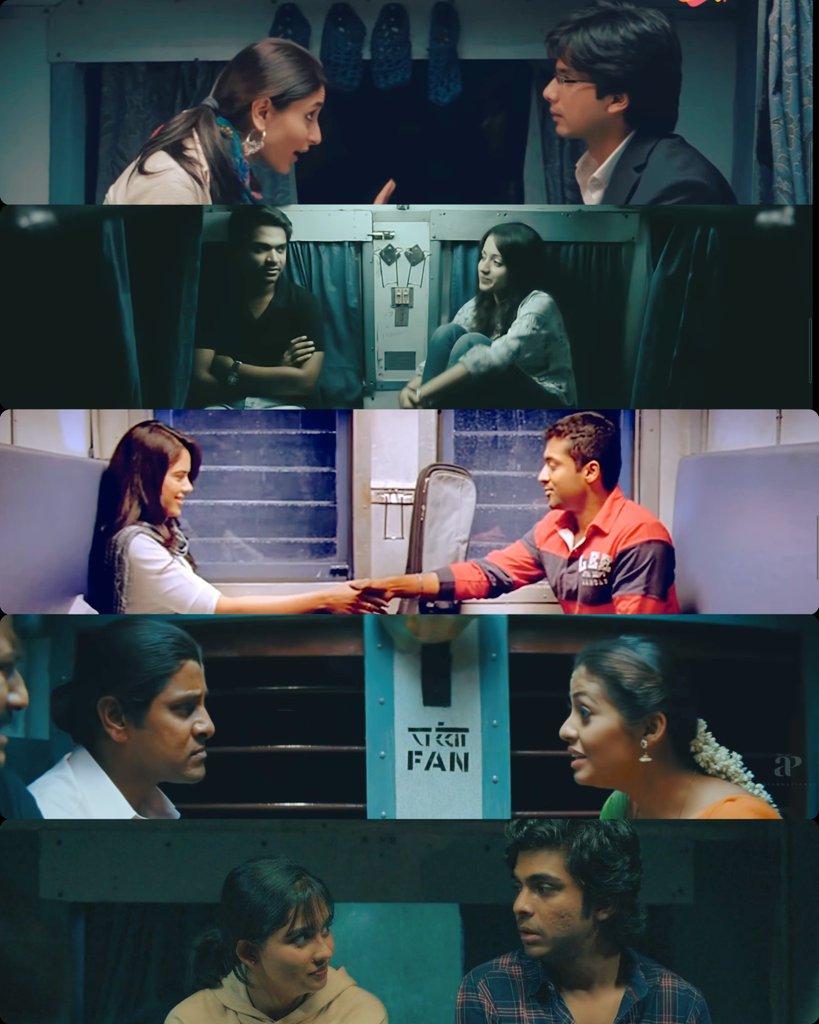 It is safe to assume that a scene in the express train makes the film a classic.

#JabWeMet #VinnaithandiVaruvaya #VaaranamAayiram #Anniyan #Premalu