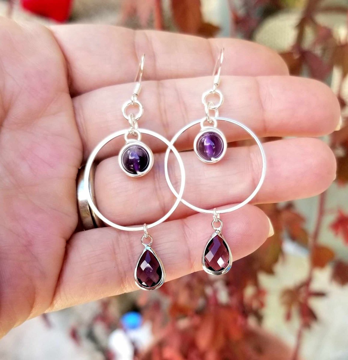 Amethyst Earrings, Silver Amethyst Earrings, Silver Hoop Earrings #amethyst #amethystearrings #amethystjewelry #jewelry #earrings #wedding #bridaljewelry #bridesmaids #Mothersday #Mothersdaygifts #giftsforher #handmadejewelry #statementjewelry

etsy.me/3FDMDzV via @Etsy