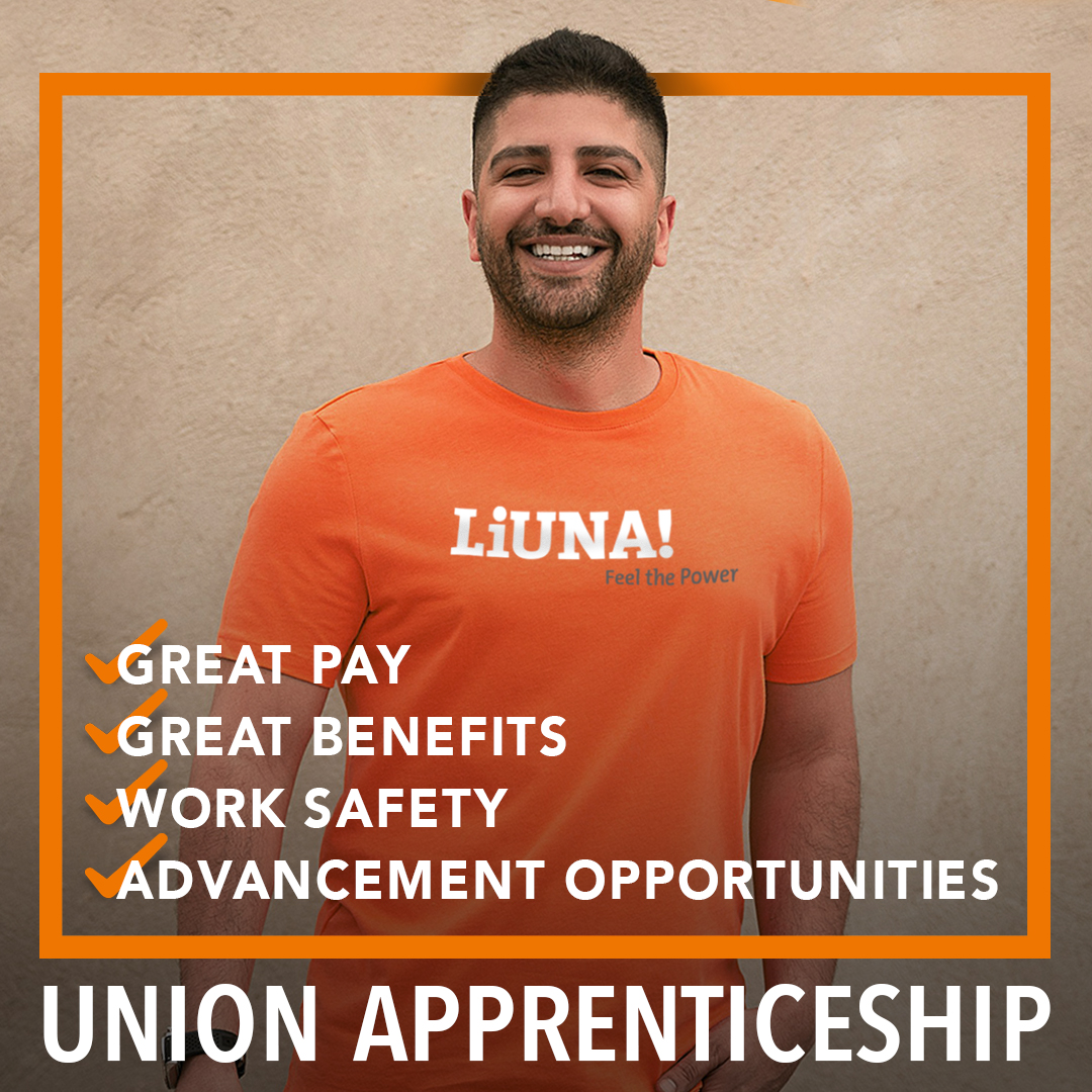 What are you waiting for? #LiUNA #FeelThePower