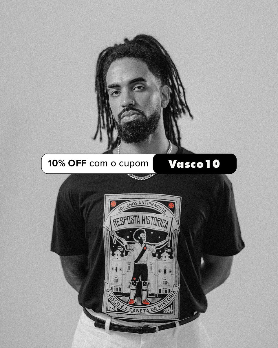 Vitória do Vasco! 😜🤙

Bora de cupom! 👍

Garanta já a sua! ✊🏿

🔗 chicorei.com/crvasco

#VascoDaGama