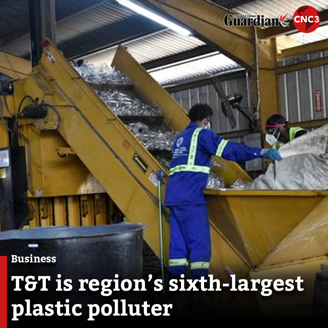 T&T discards 26,000 tonnes of PET (polyethylene terephthalate) plastic containers a year, which is enough to start a local plastic recycling facility. For more… guardian.co.tt/business/tt-is…