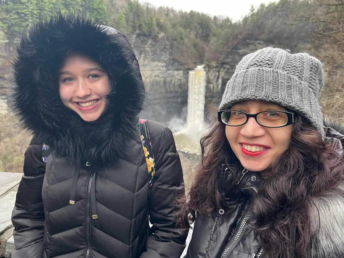 #ValkyrieInternationalFilmFestival co-founders Kaelin & Tamar Lamberson in Ithaca, NY on Saturday, April 13th - the day Kaelin accepted a full-ride scholarship to attend Cornell University! Now we can set next year's VIFF dates!