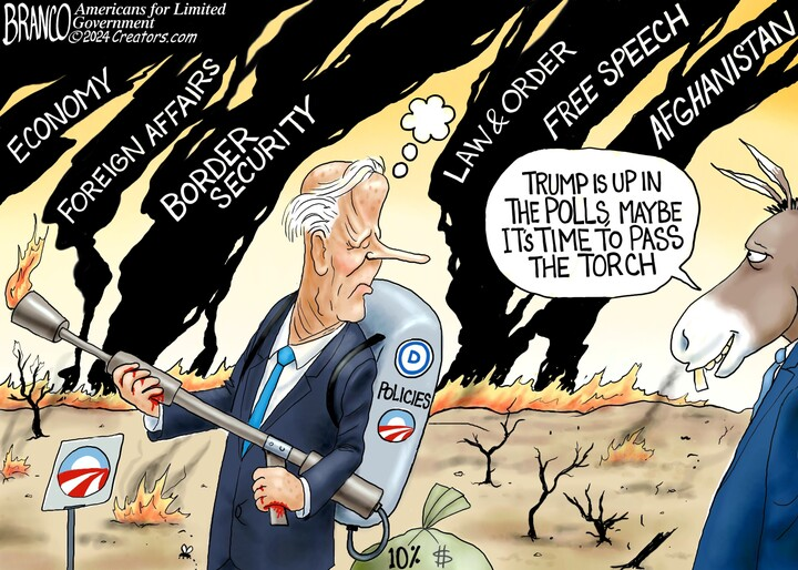 IT IS BECOMING MORE OBVIOUS WITH EVERY NEW BIDEN GENERATED CONTROVERSY, BOTH AT HOME & ABROAD, THAT MANY MORE THAN JUST 51% OF AMERICANS NOW REALIZE THAT #TRUMPWASRIGHTABOUTEVERYTHING HE SAID WOULD HAPPEN ONCE BIDEN WAS ELECTED. THE ECONOMY, BORDER, & THE WORLD ARE IN MAYHEM...