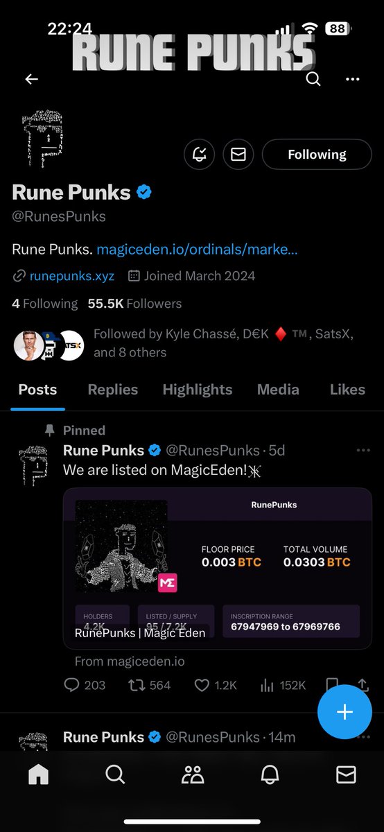 jtbtc1's tweet photo. @RunesPunks bc1q3k3mp8h3jnqk3phkjz74tdvnkpnlly8eswzuhm https://t.co/3qLG1bPzrZ