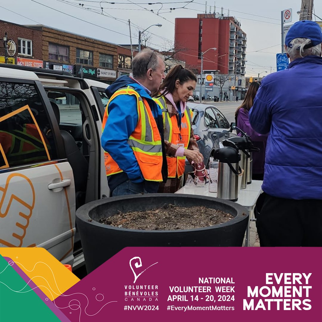 Mina is one of our dedicated Hope w/ Wheels volunteers. She is constantly finding the best ways to help as many of our outreach friends as possible.  Thank you Mina for all you do and all our special Hope w/ Wheels volunteers! #NVW2024 #EveryMomentMatters #VolunteerToronto
