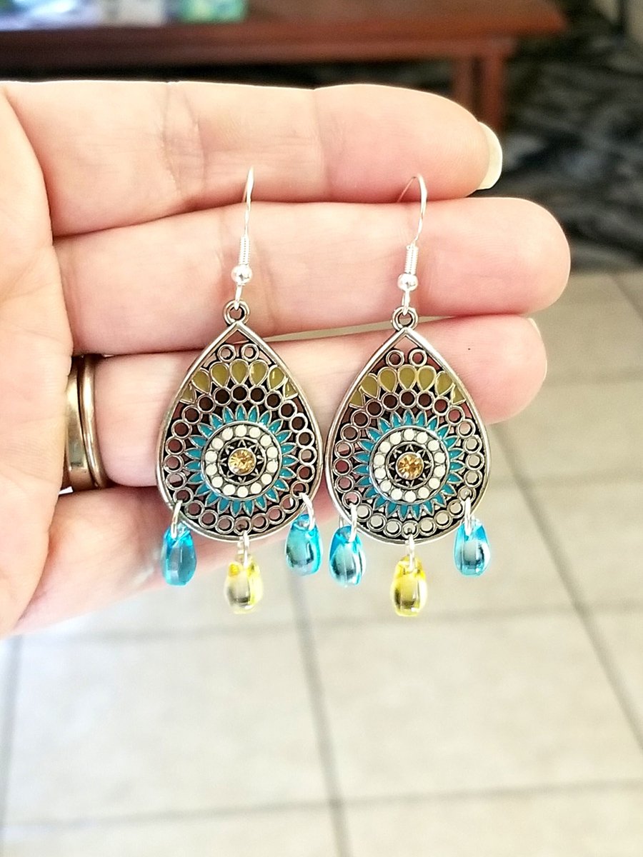 Bohemian Earrings, Boho Dangle Earrings, Enamel Earrings #giftsforher #handmadejewelry #jewelry #earrings #Mothersdaygift #mothersday #boho #bohostyle #bohemian #bohoearrings #bohemianearrings #fashion #style #summerfashion 

etsy.me/42Yzj3Y via @Etsy