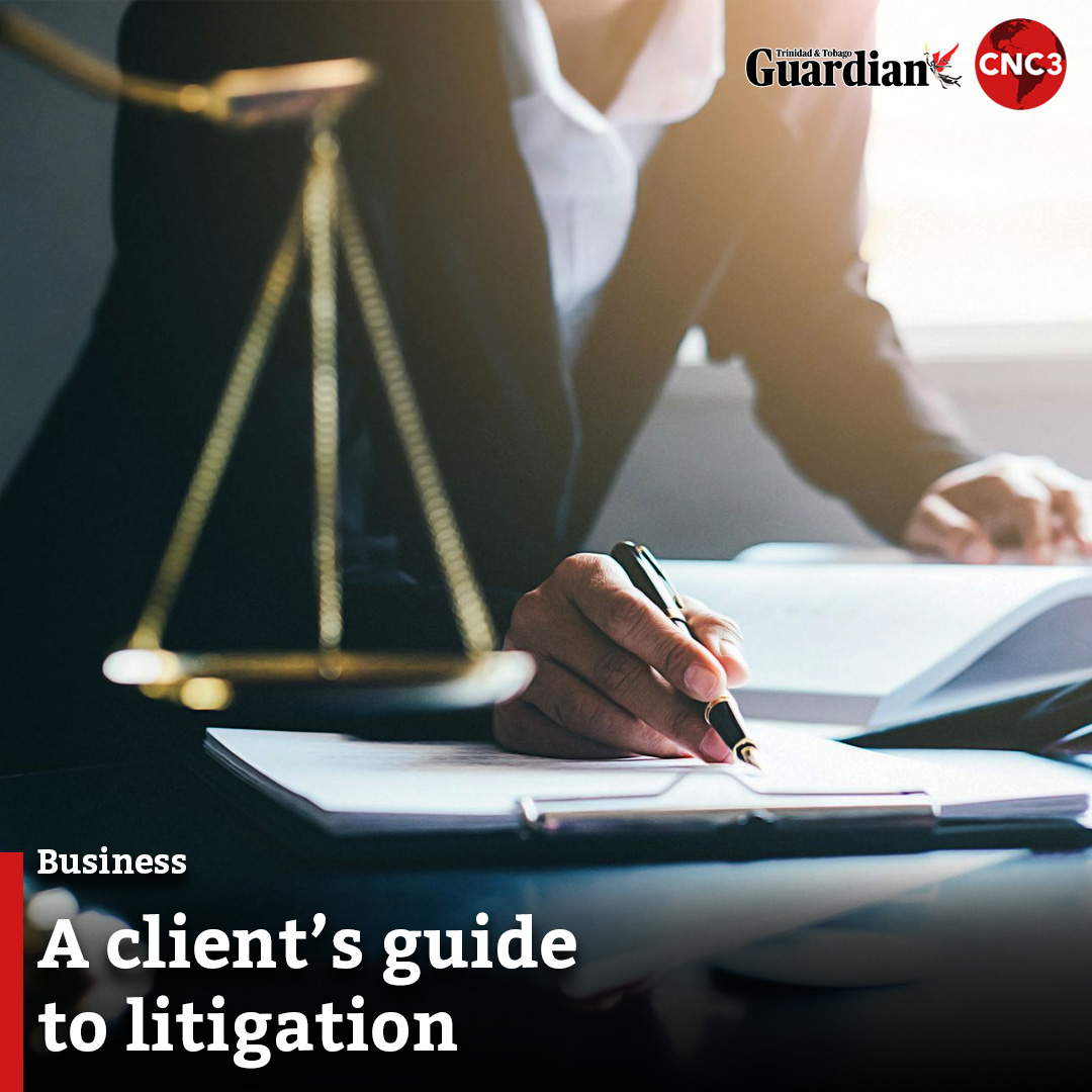 “Knowing how the litigation process works can go a long way towards making it a less stressful experience and can help in ensuring the best possible outcome for you or your business…” —Catherine Ramnarine (Partner, M Hamel-Smith & Co.) For more… guardian.co.tt/business/a-cli…