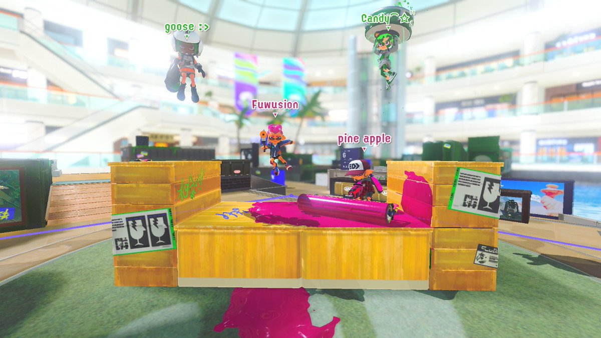FunkyEevee's tweet photo. Flash Flood won @SeaBattleSPL Number 1!! Best in the PNW
Me - Carbon/Shot
@8bitfusion_ - Rapid/Blaster
@goose_spl - Tent/Pencil
@cumcqandy - silver aerospray https://t.co/7pybYQTk3P