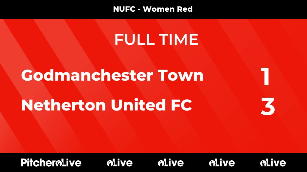 Nufcwomens's tweet photo. FULL TIME: Godmanchester Town 1 - 3 Netherton United FC
#GODNET #Pitchero
https://t.co/pz3MEvXlGZ https://t.co/gmHzDJw8IL