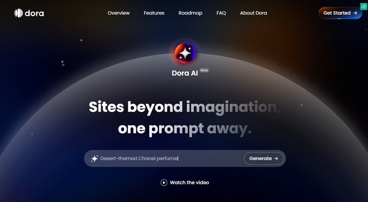 A suitable neuron for creating websites using promt DoraAI has entered beta testing.

 All you need to get the result is to describe the main idea of  the landing page, and the generator will come up with several options.
#DoraAI #figma