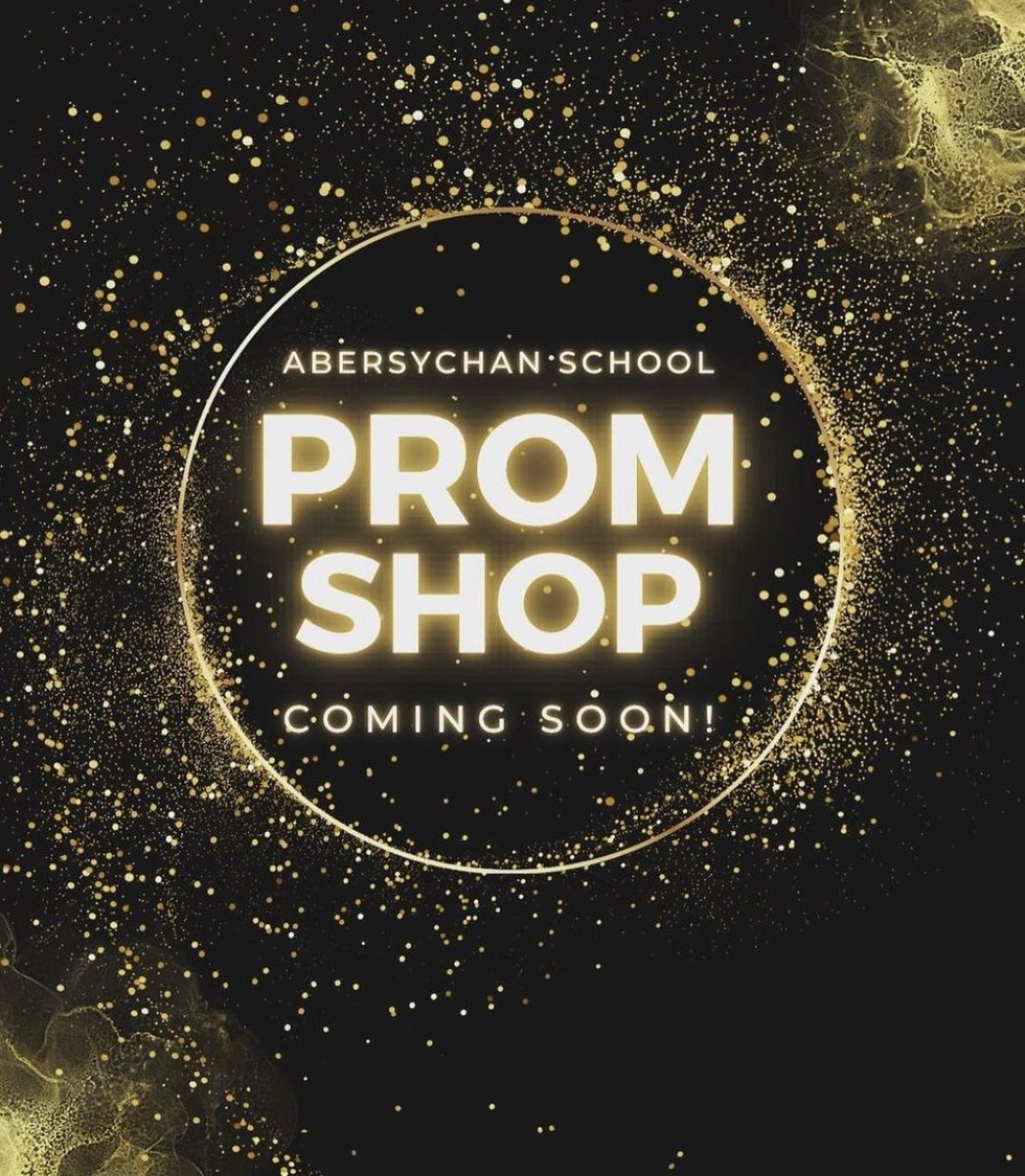 Our Abersychan Prom Shop will be opening its doors again soon. 👗👔 If anyone in our local community has any items they’d like to donate, please drop them into reception. @Abersychansch #aberpromshop