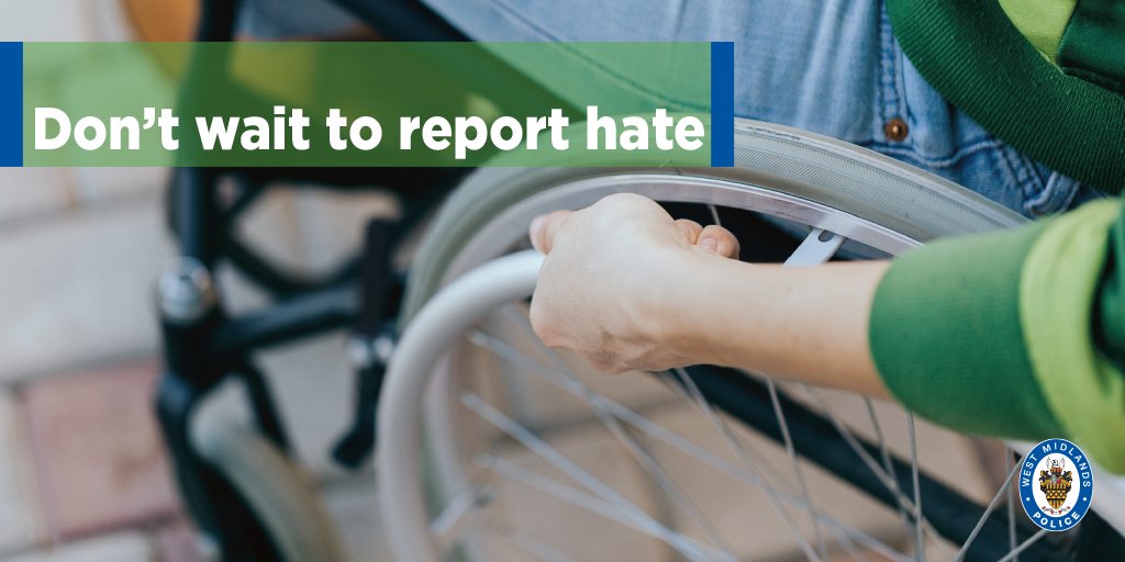 Have you been a victim of hate crime? There are lots of other support services you can access, including Victim Support, Tell MAMA, Sikh Helpline, CST and LGBT Foundation. Find out more about what’s available to you here ➡️ west-midlands.police.uk/your-options/h…