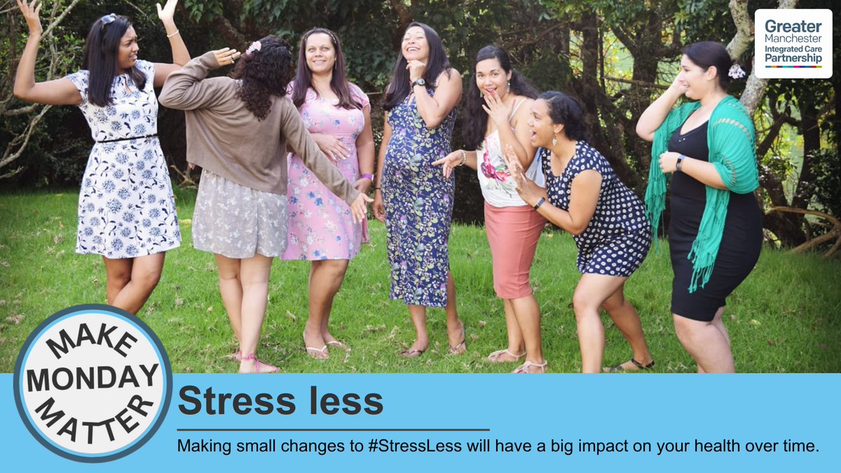 Our #MakeMondayMatter series kicks off with stress awareness. Stress can have a massive impact on your mind and body. Set an intention for the next week and make a small change to #StressLess. gmintegratedcare.org.uk/keep-well/stre… @doctormkumar @PennineCareNHS @NHS_GM @GMMH_NHS