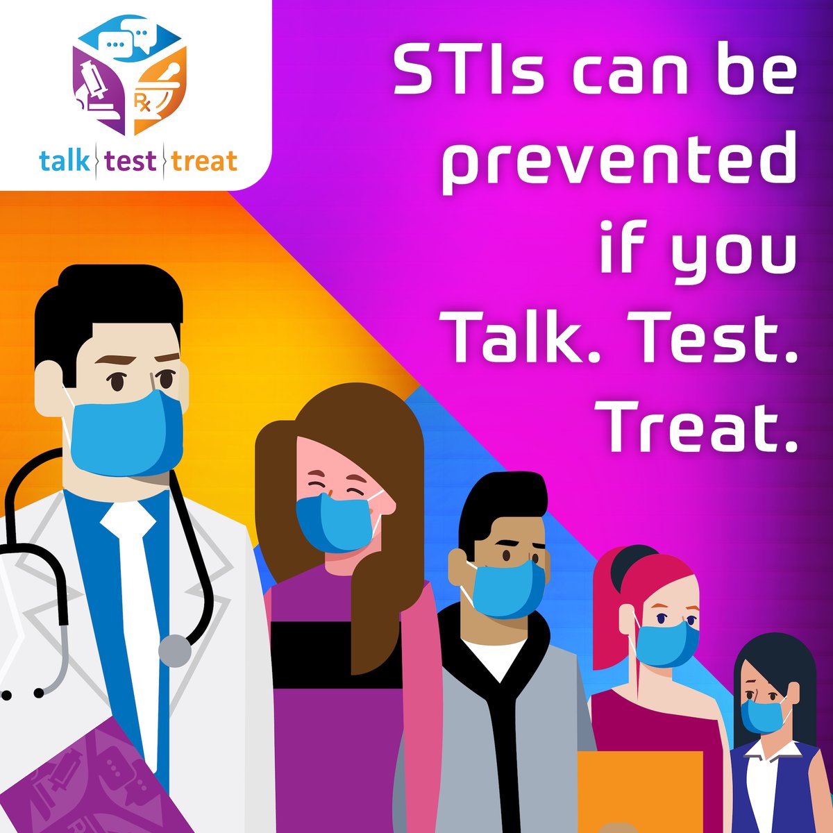 Did you know that many STIs have no symptoms? STI Awareness Week is a great time to take control of your sexual health, learn about and know your STI care options, and get yourself tested! Visit cdc.gov/std/prevention… for more information on STI screening.