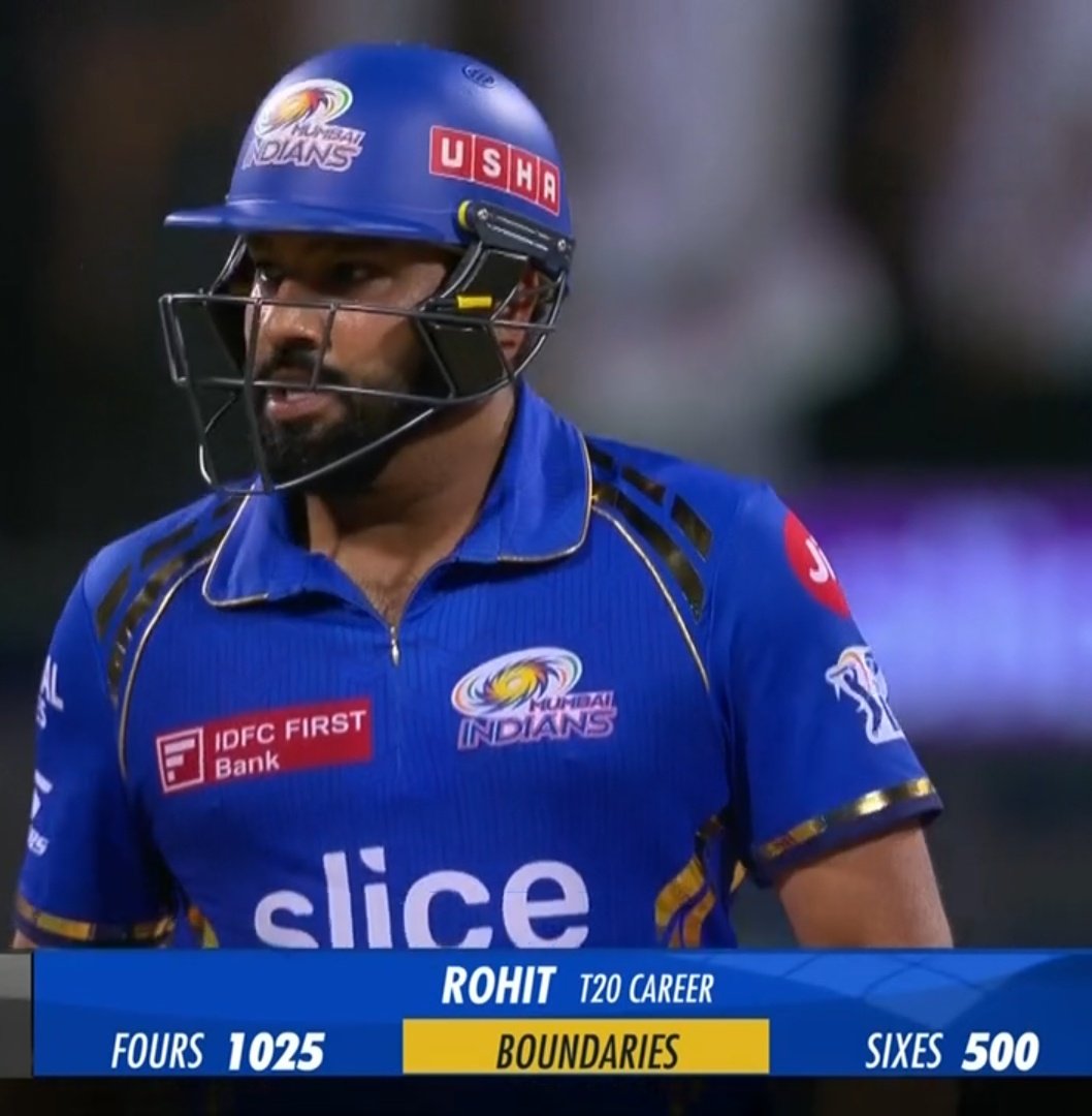 500 sixes by Rohit in T20 format 🫡🔥 #MIvsCSK || #MIvCSK