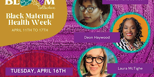 Tuesday, April 16th, at 6 pm EDT, @lauramctighe and Women With a Vision’s (@wwavinc) Deon Haywood, authors of “Fire Dreams,” will participate in an in-person panel for Black Maternal Health Week, sponsored by the Bloom Collective (@BloomBmore). ow.ly/yTby50RfbYe