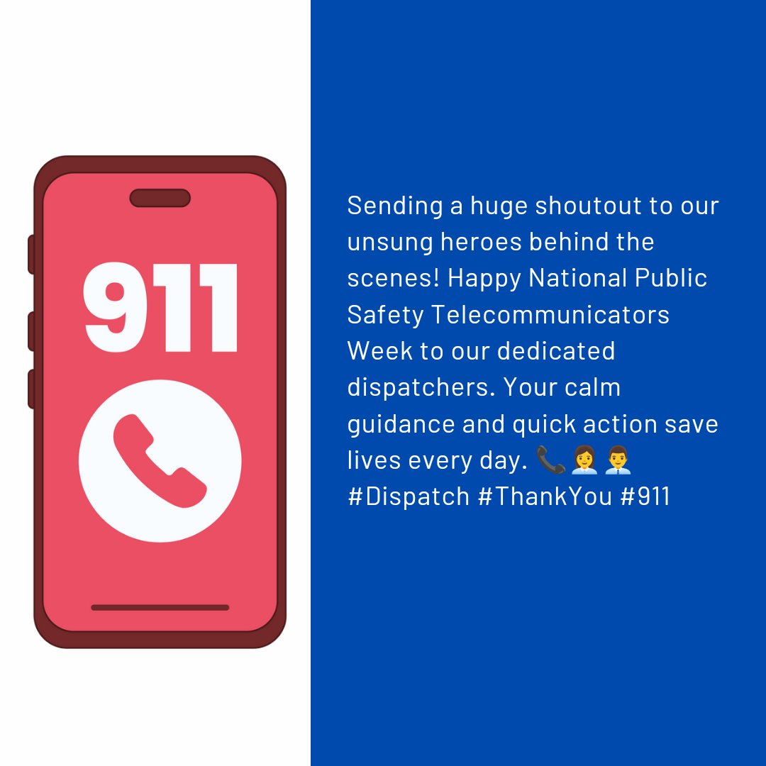 cupe911's tweet image. Happy #NPSTW2024!