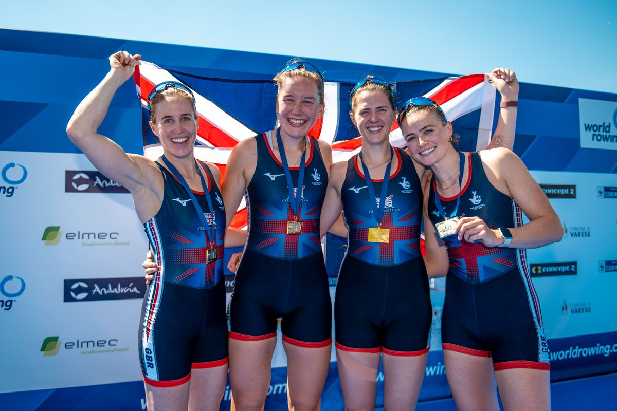 🥇🥇🥇🥇🥇🥈🥈🥈🥈 @BritishRowing crushed it in the first World Cup of Olympic year 💪