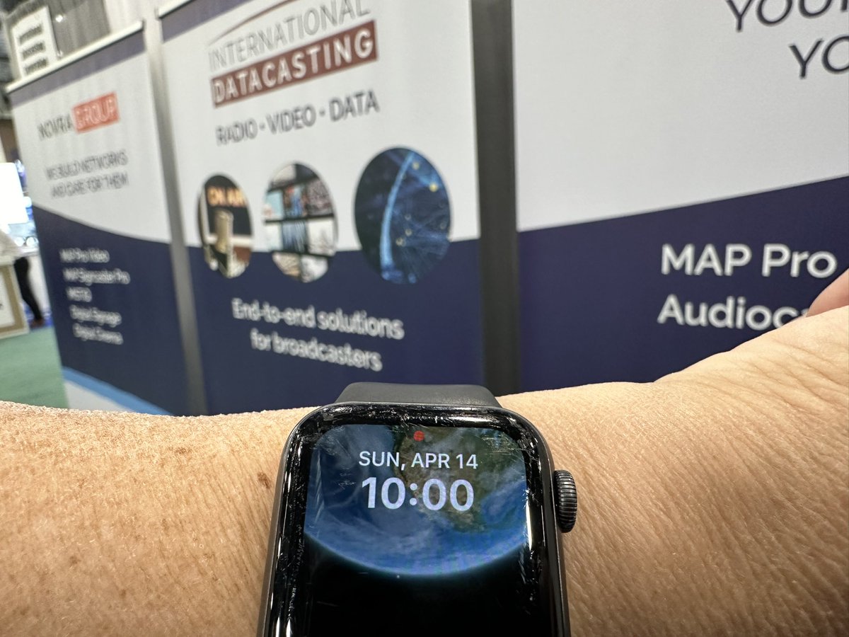 DCantuBiz's tweet photo. We are open for business! #nabshow 2024. West Hall booth 3143. @Datacasting https://t.co/nYTjXL4Epm
