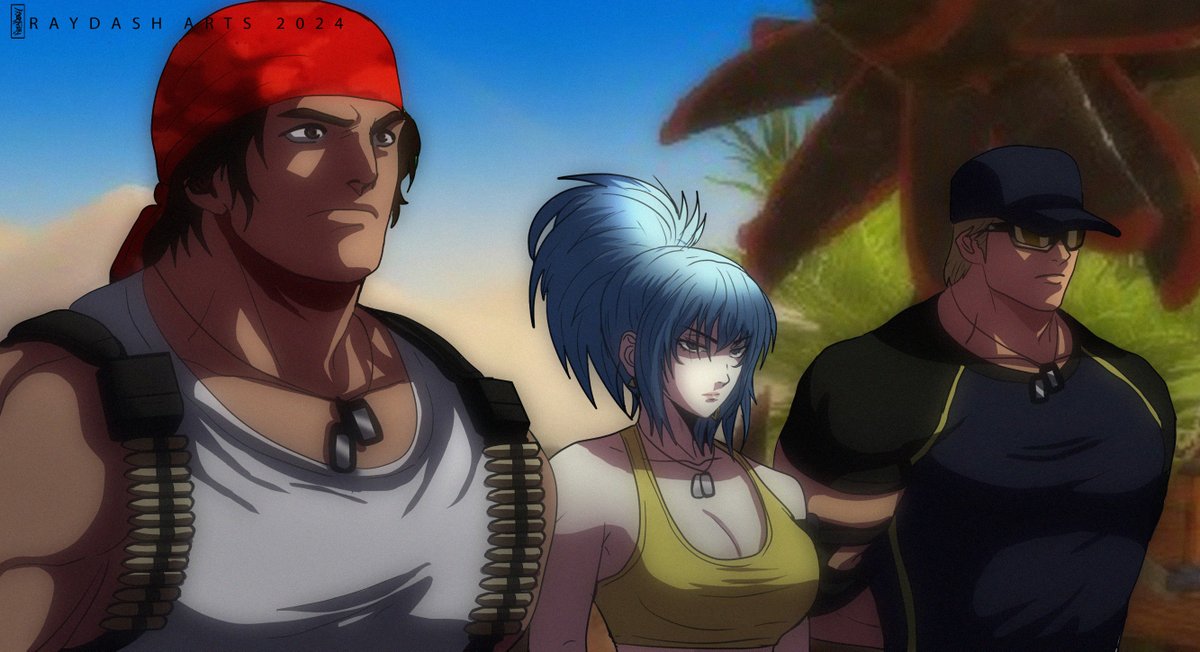 Raydash30's tweet image. #ikariwarriors #kofxv