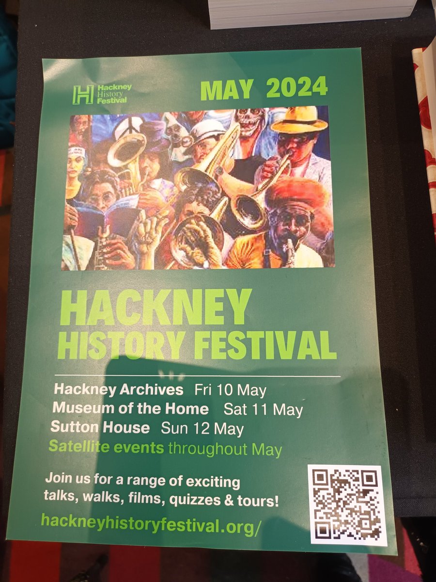 GLMasson's tweet photo. Sad that #histfest2024 is over? @HackneyHistFest is happening in May! #histfest #twitterstorians #history https://t.co/T5oM4jhPqN