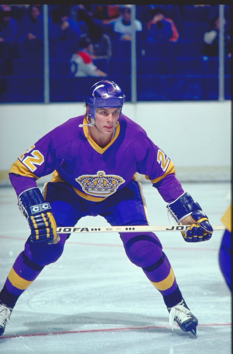 Kingstorian's tweet photo. In memory of former @LAKings forward Steve Jensen, who was born on April 14, 1955.

#LAKings #GoKingsGo https://t.co/jm8tEtkBhx