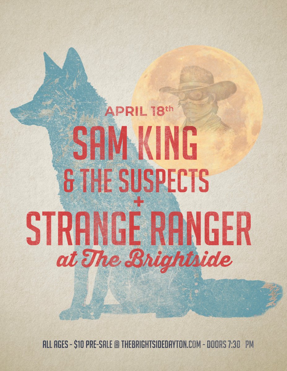 NEXT SHOW! Our next show highlights AWESOME local music. If you've been missing Dayton Battle of the Bands - and the curation we introduced - please take a moment to soak in the magic of Sam King & Strange Ranger. 🙌 Tix to the April 18th show - $10 here: venuepilot.co/events/100345/…