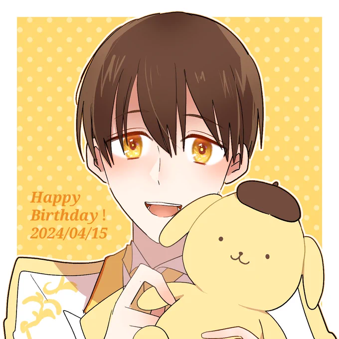 やっぱり新しく描きたくなったので急いで描いた!康太くんお誕生日おめでとー!! #長谷川康太誕生祭2024 