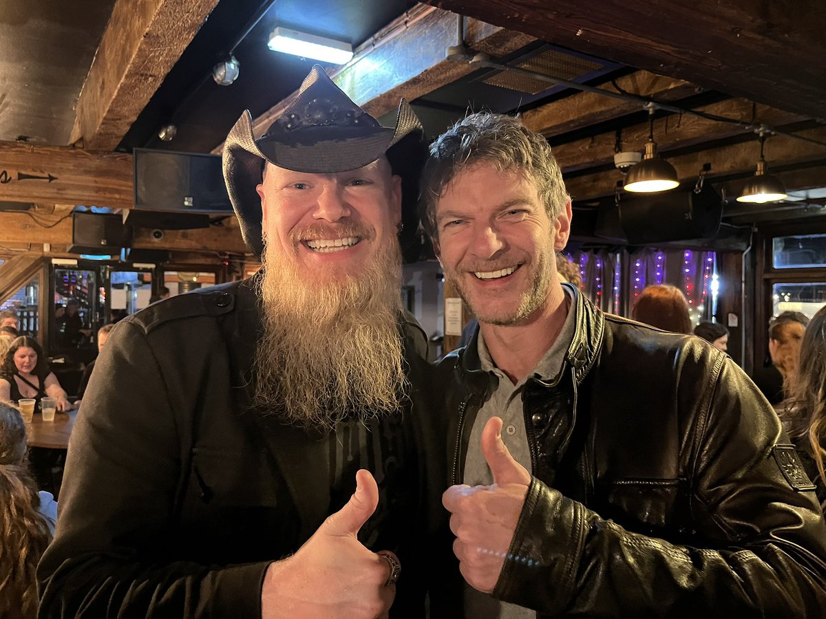 It was great to meet Sam Hazeldine, who portrayed my real life step-grandfather Albert ‘Bub’ Clark in ‘Masters of the Air.’ Here we are with my nephew Tucker Homan (Bub’s great grandson) at my show in London. A great guy and a class act!