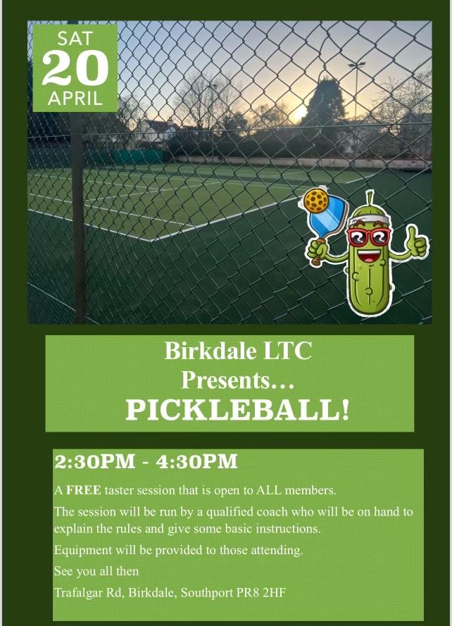 Pickleball coming to S&B…