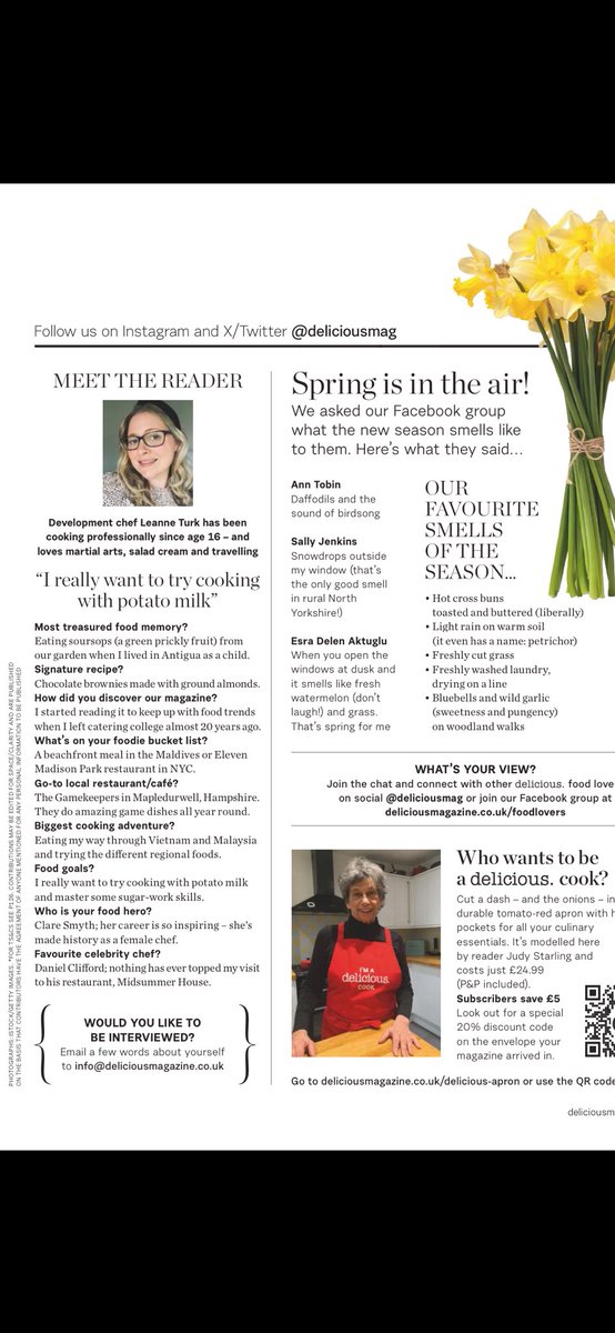 Thanks for the feature <a href="/deliciousmag/">delicious. magazine</a>  #meetthereader