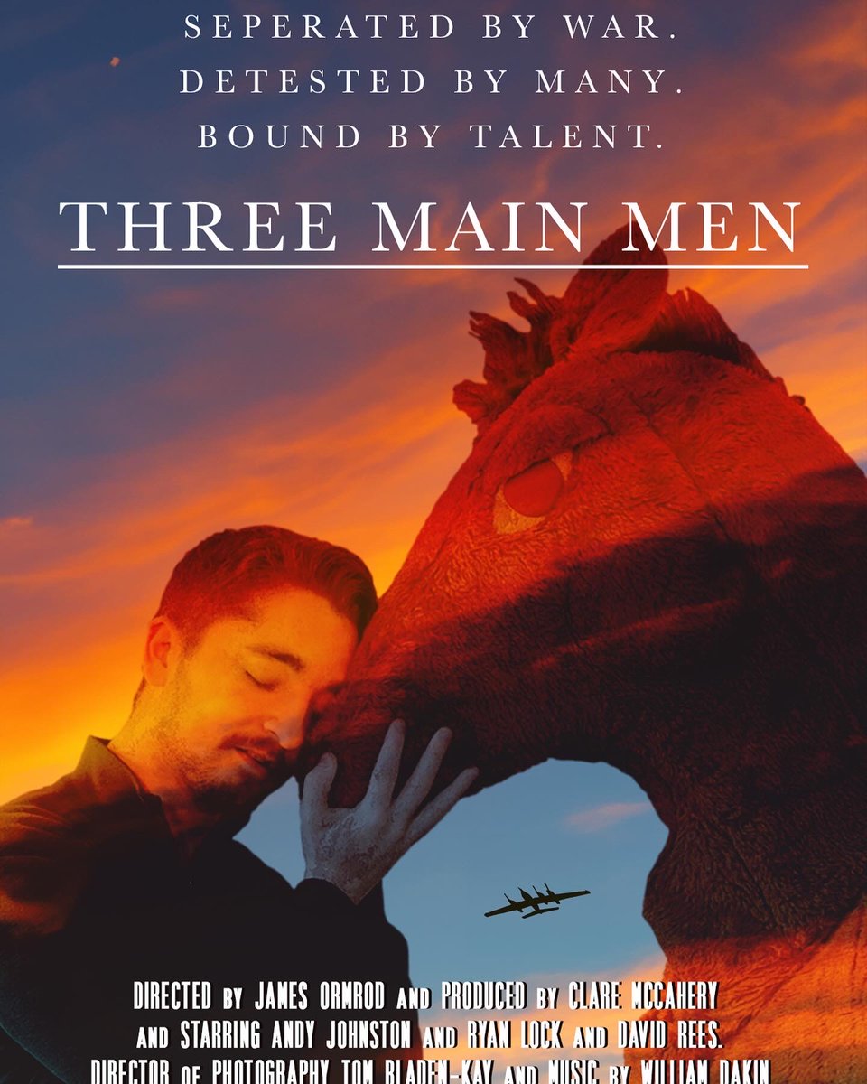 FrancosNot's tweet image. #ThreeMainMen Screening announced next week 🎫 🎞
