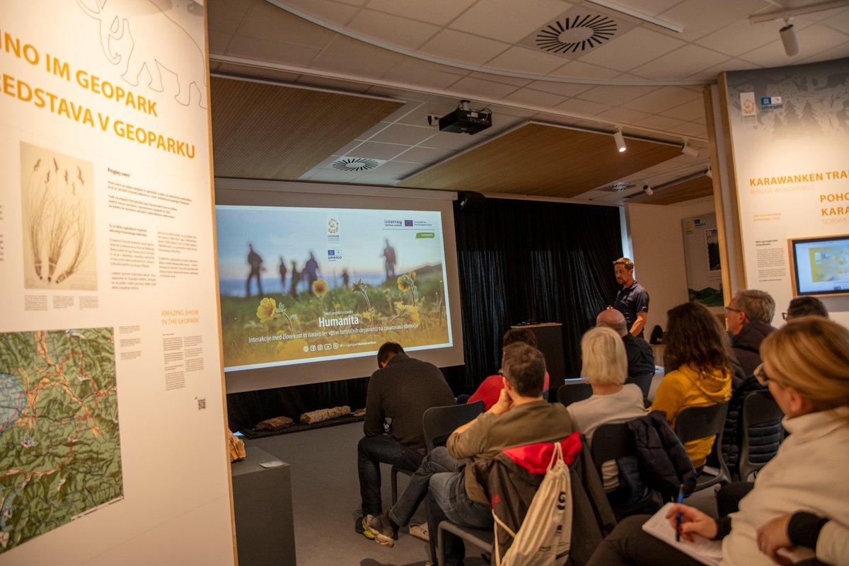 VisitGeopark's tweet photo. We proudly hosted representatives of Regional Development Agencies from Slovenia.

 #visitgeoparkkarawanken #humanitaproject #interregcentraleurope #interregalpinespace #interregsiat #geoDom
📷@UroshGrabner https://t.co/joRQ43Jyu1