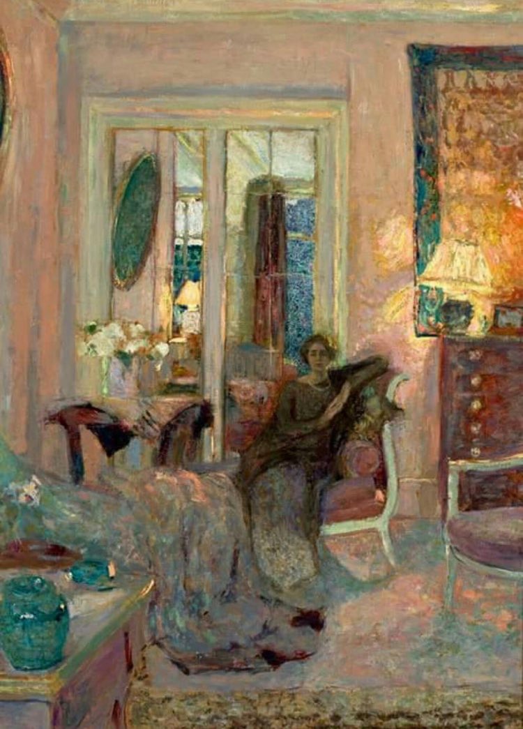 Amie de Marcel #Proust : La princesse Bibesco, par Édouard Vuillard, 1920. #peinture #litterature