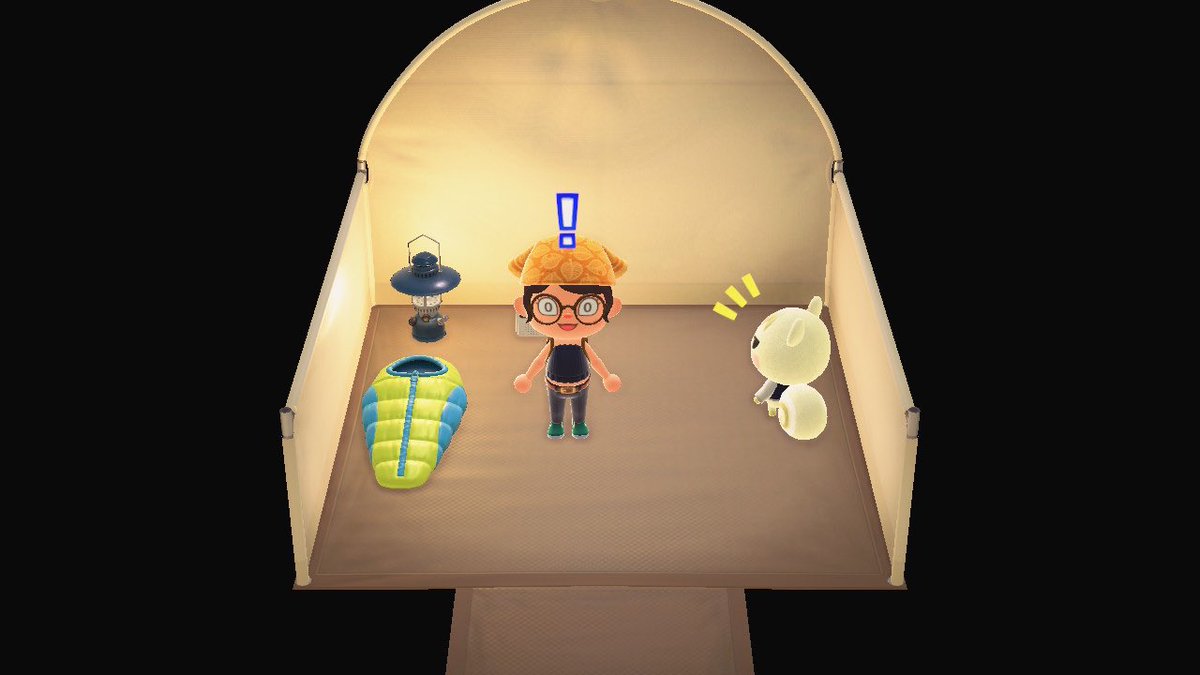 geeacnh's tweet photo. when i tell you i SQUEALED - finally got my first campsite villager and it’s marshall! what a dream!🤍 https://t.co/eO8cZ3acJA