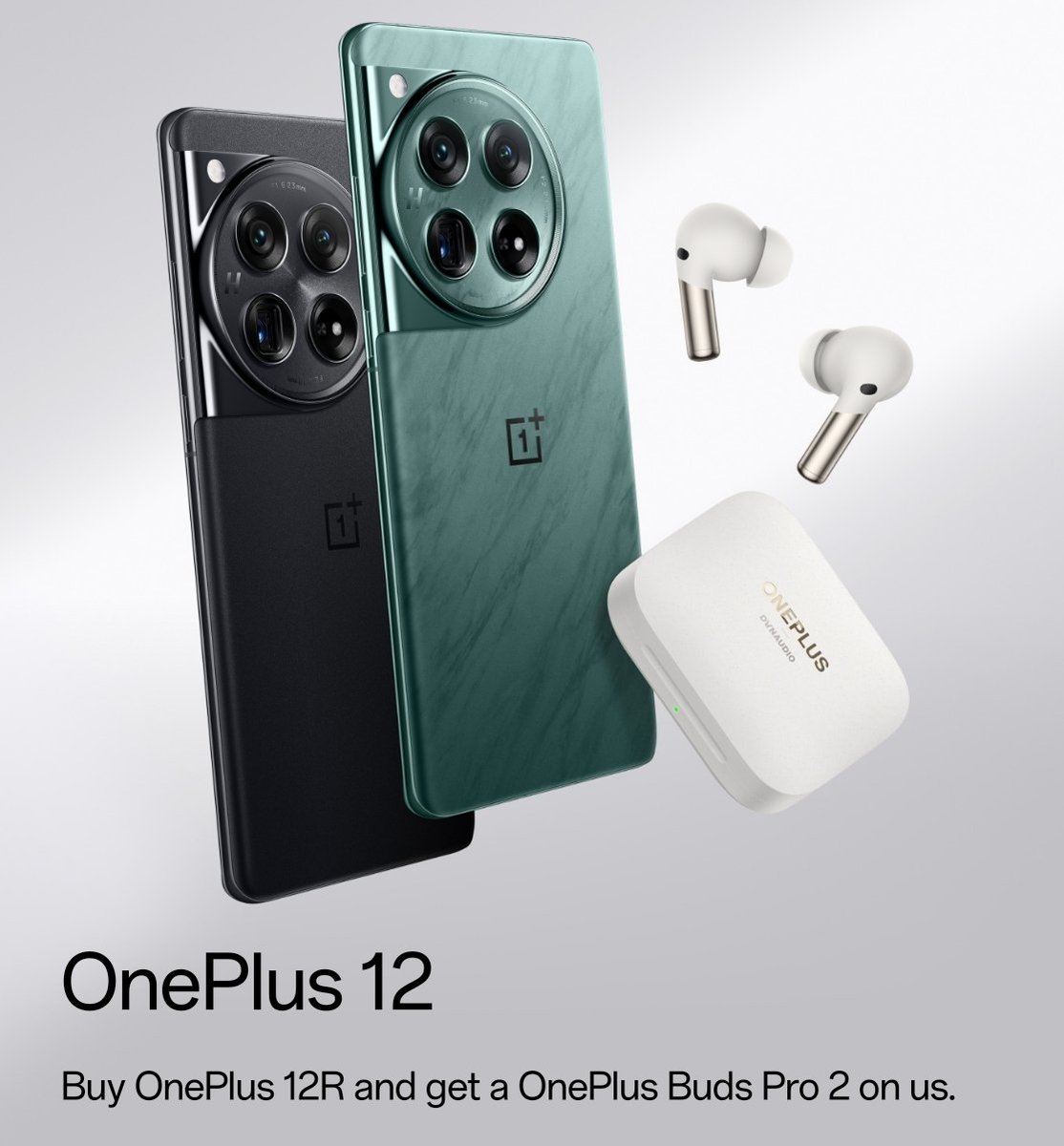 Can we get both the @oneplus Buds Pro 2 & Buds 3 with the @OnePlus_USA 12R? 😌😉