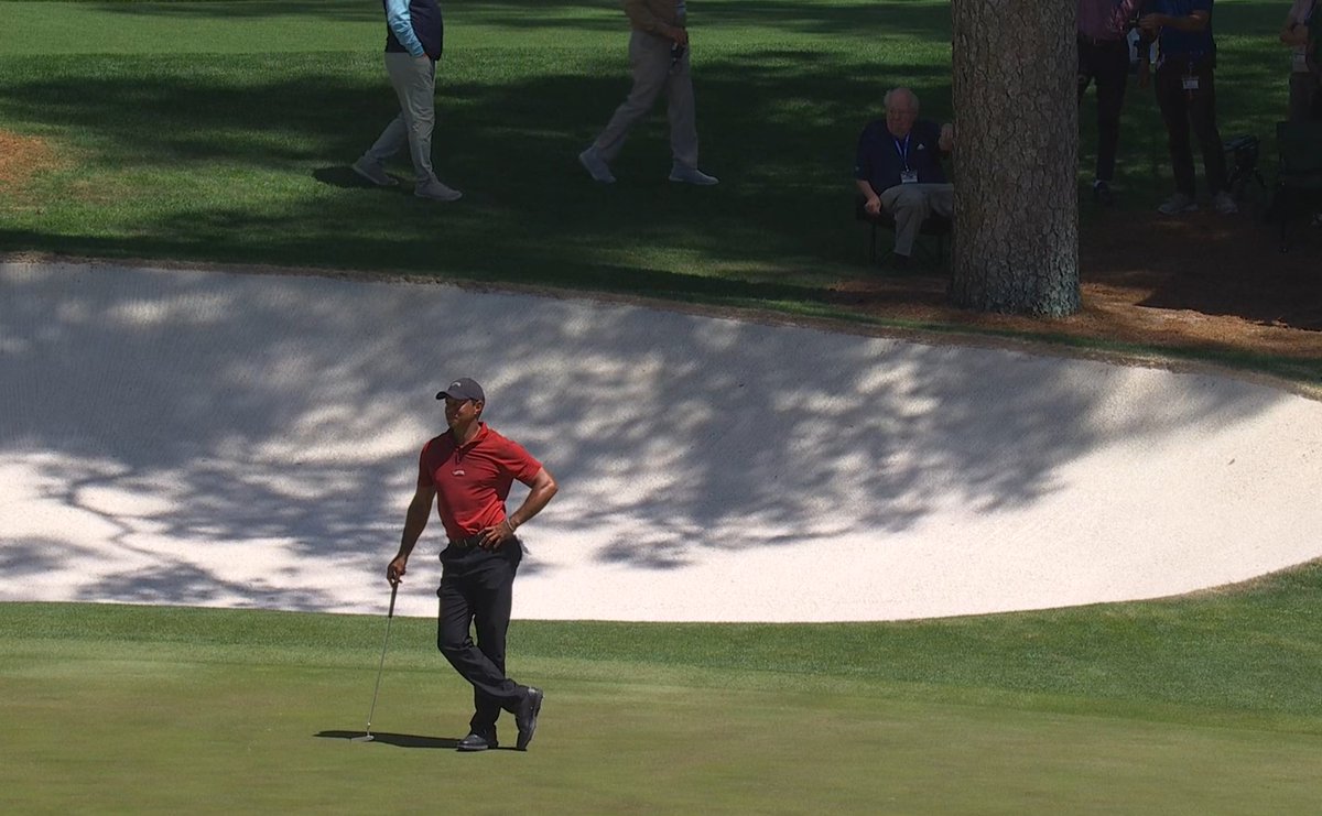 A legend looking on at a legend one last time. #Masters2024 #Masters