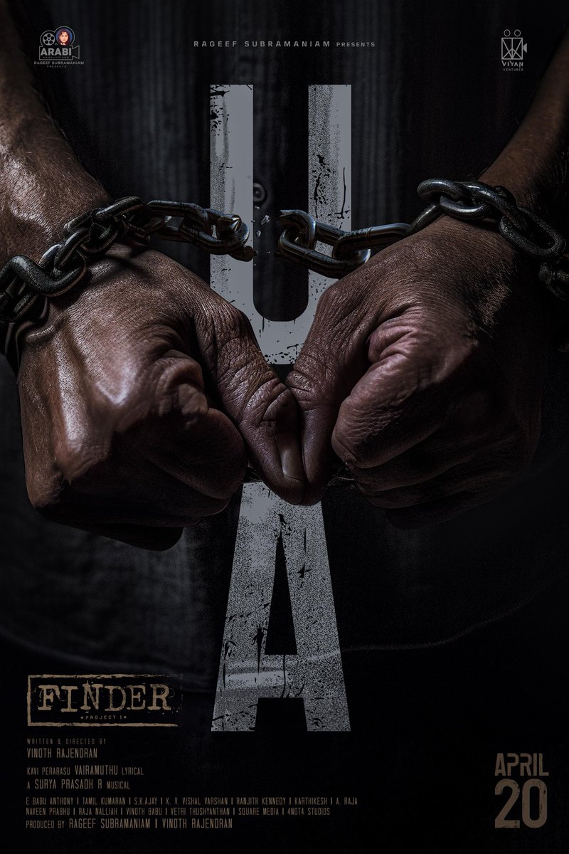 tamilveedhi's tweet photo. #Finder 𝐂𝐞𝐧𝐬𝐨𝐫𝐞𝐝 𝐔/𝐀
#FinderProject1
#FinderFromApril20
@DirVR @arbprds
@actressbrana @GopinathShanka4
@suryaprasadh @naveenprabhu25
@gangapethumani @sriramdvine
@akshay_1318 @rajapro112516 https://t.co/YAOE7pPy1z