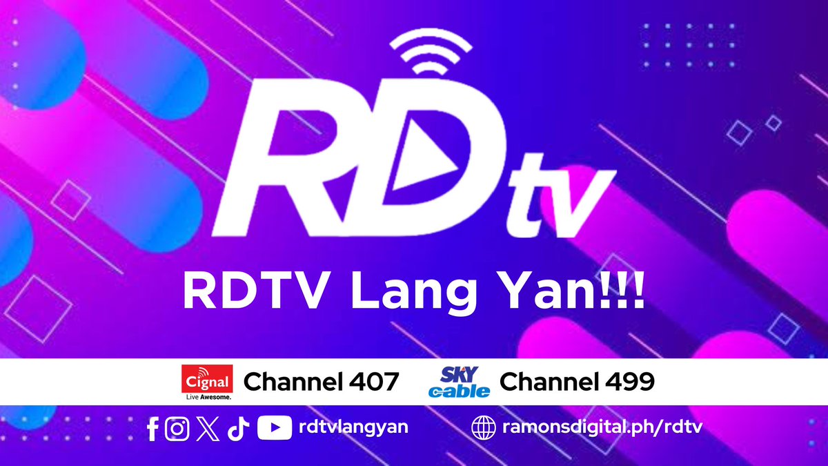 Rede Sigma Rdtv RDTV (Ramon's Digital TV) (@RDTVLangYan) / Posts / X